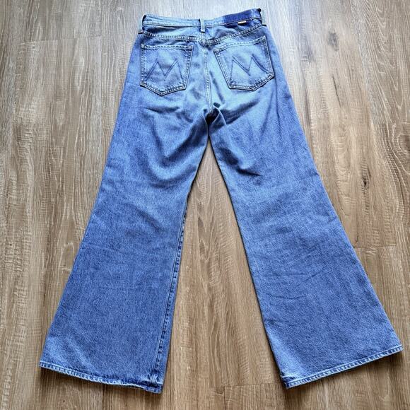 Mother The Tomcat Roller Jeans Womens 26 Blue/Pretty Is As Pretty Does - Picture 10 of 13